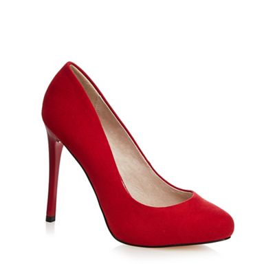 Faith Red 'Candy' wide fit high court shoes